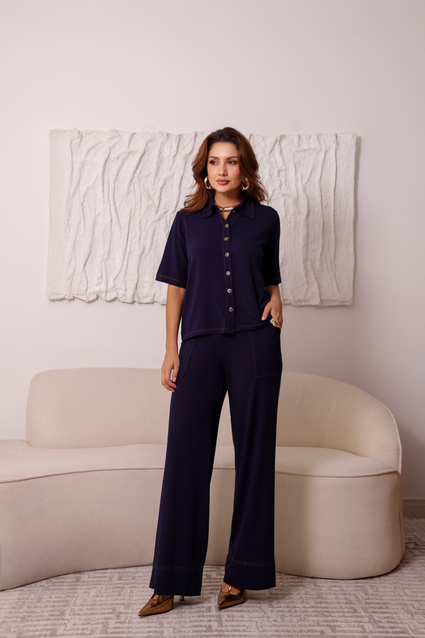 Conjunto Eclipse - Azul Marinho