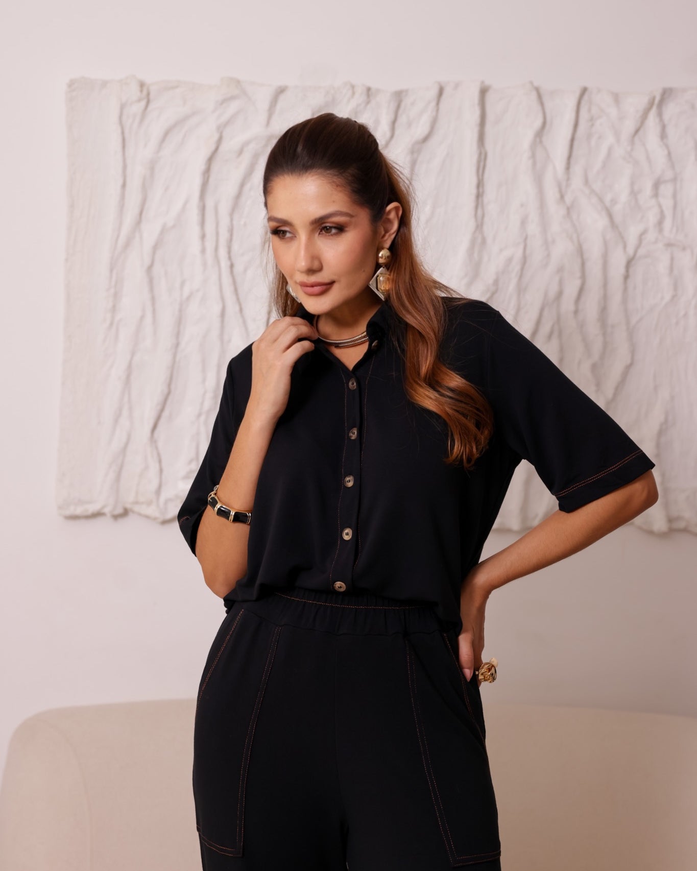 Conjunto Eclipse - Preto