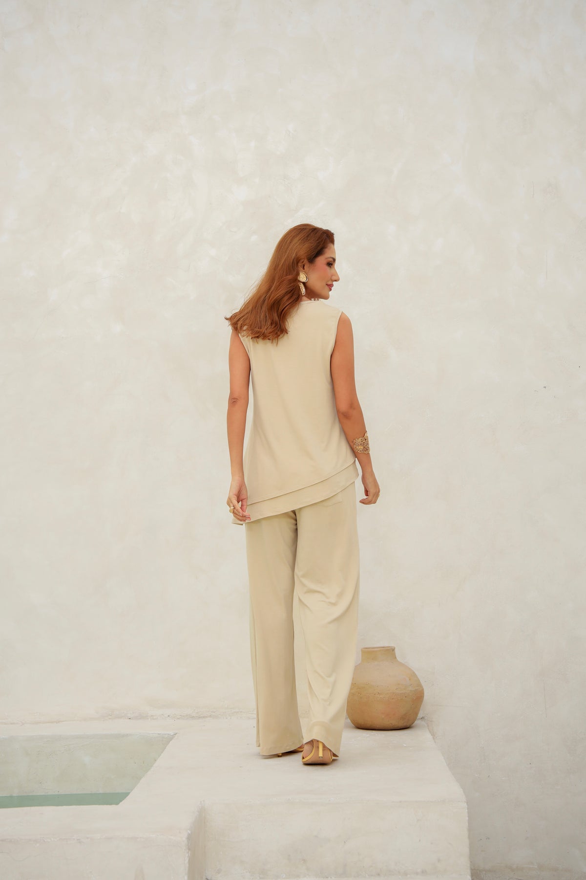 Conjunto Florence - Bege