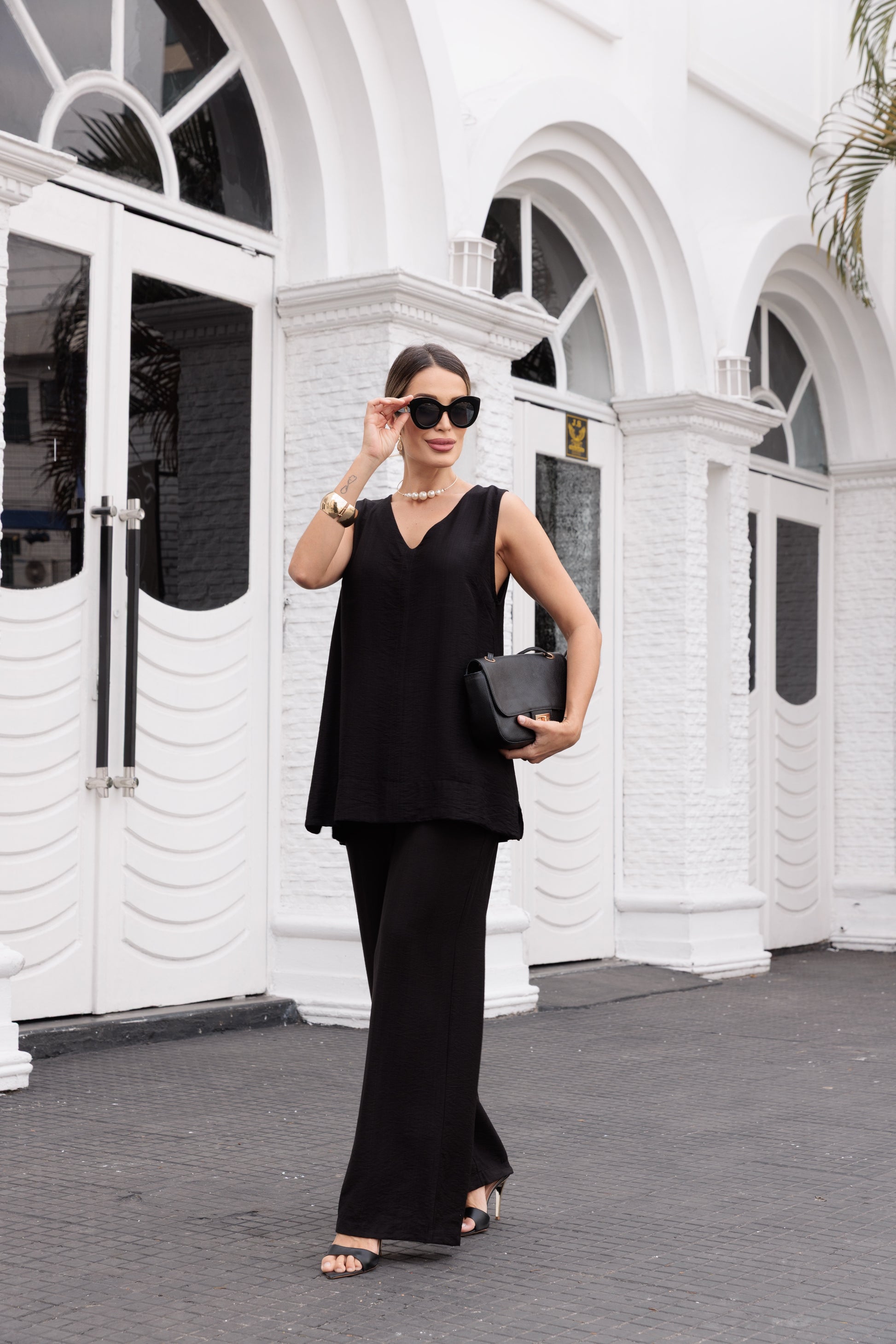 Conjunto Garden - Preto