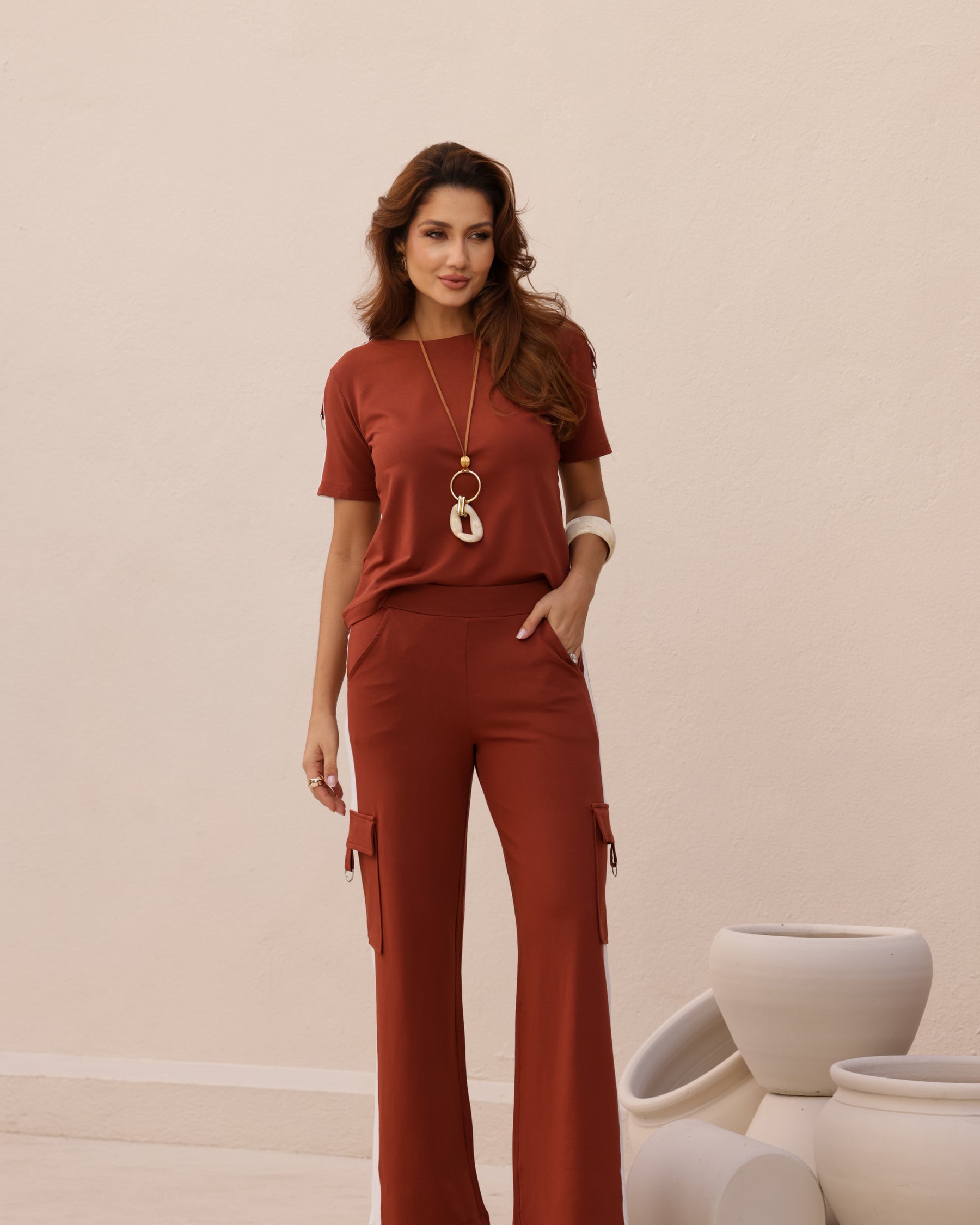 Conjunto Golden - Canela