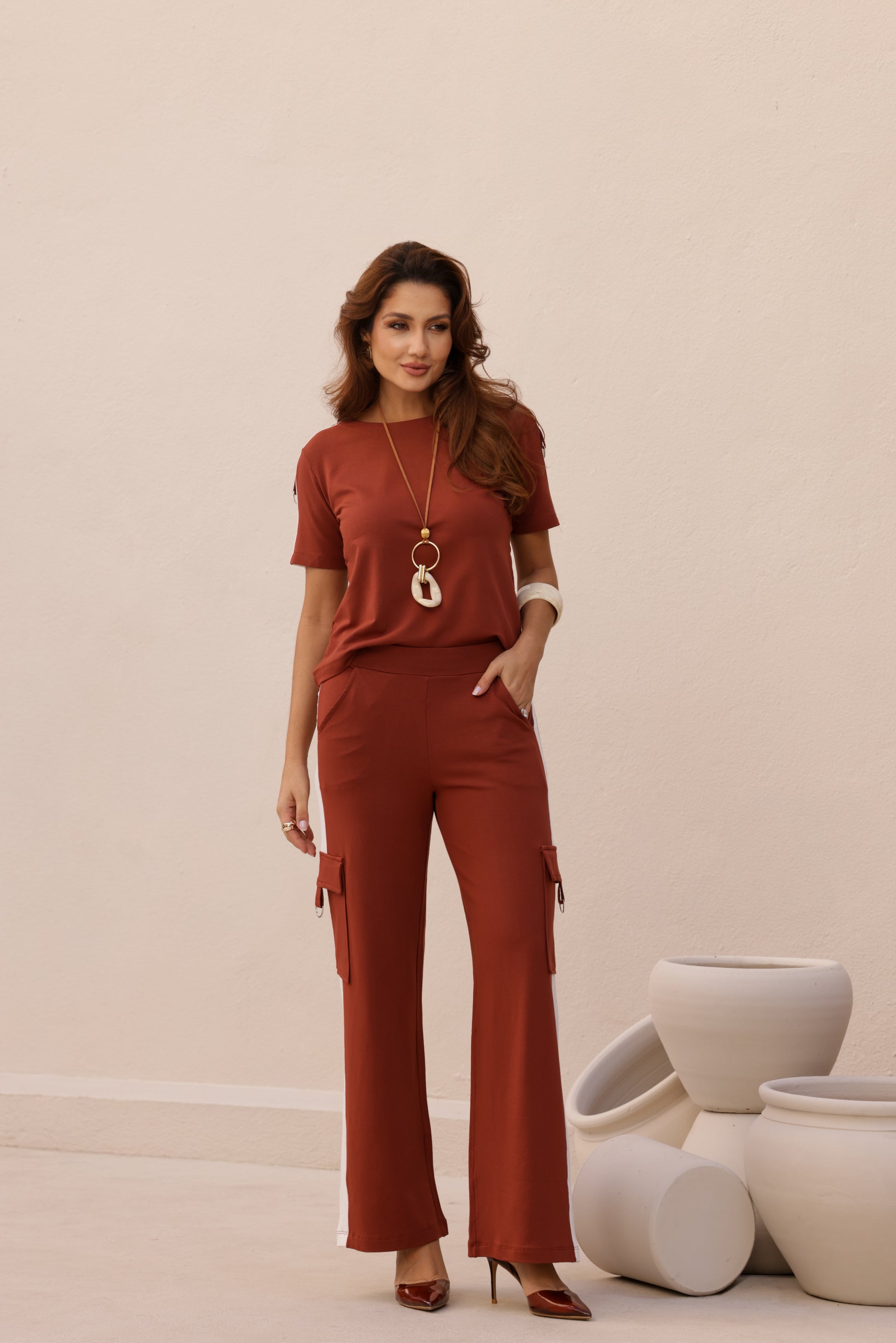 Conjunto Golden - Canela