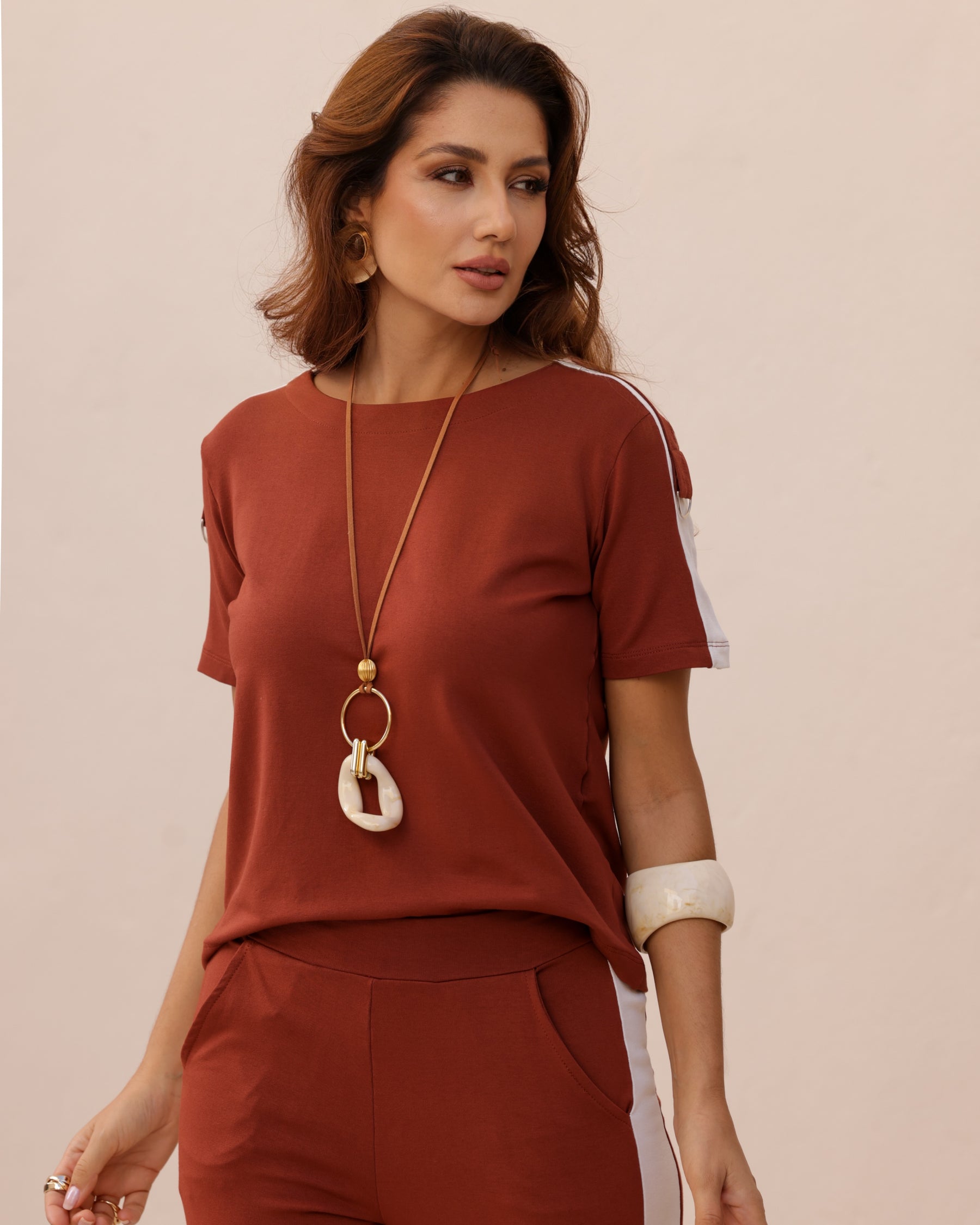 Conjunto Golden - Canela