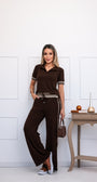 Conjunto Hollywood - Marrom