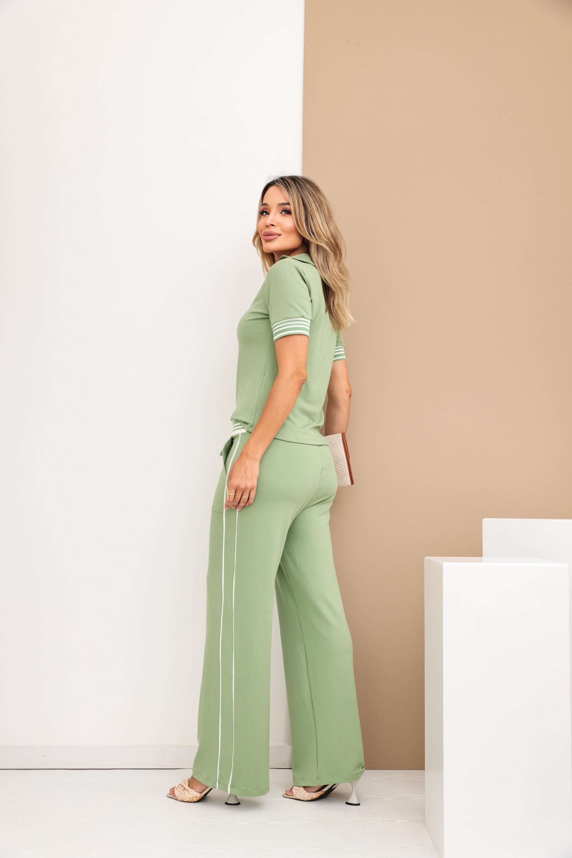 Conjunto Hollywood - Verde Menta