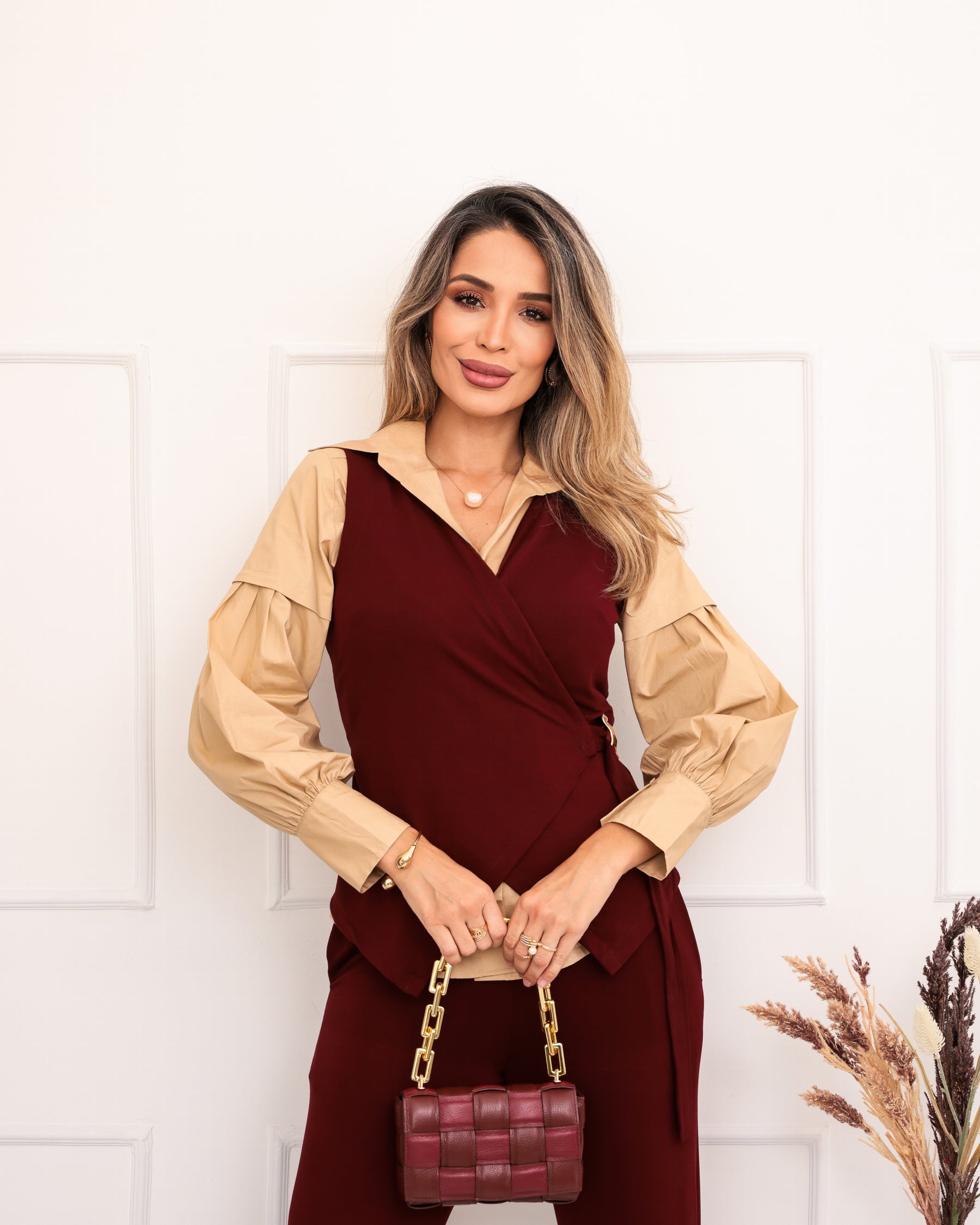 Conjunto Jasmine - Marsala