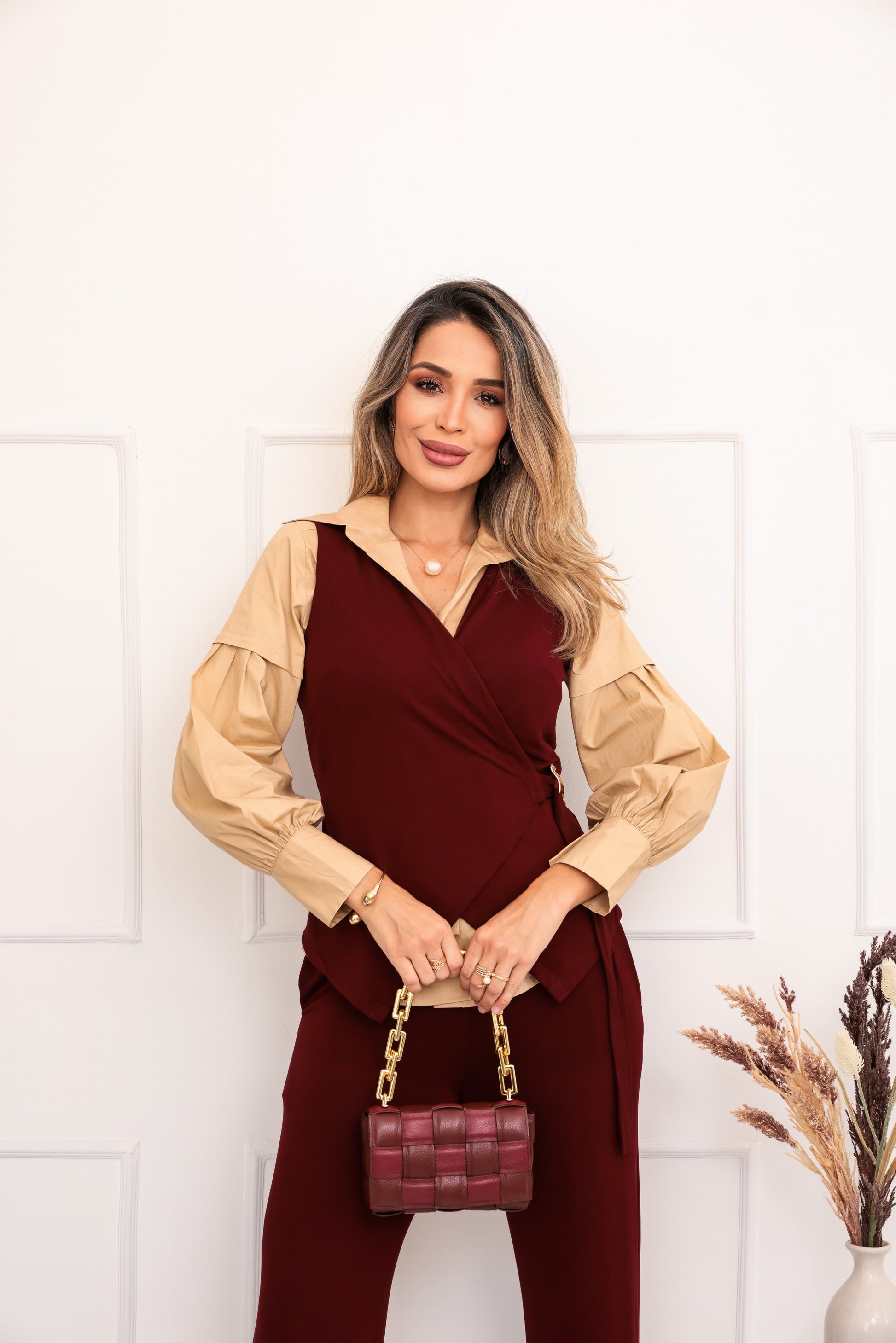 Conjunto Jasmine - Marsala