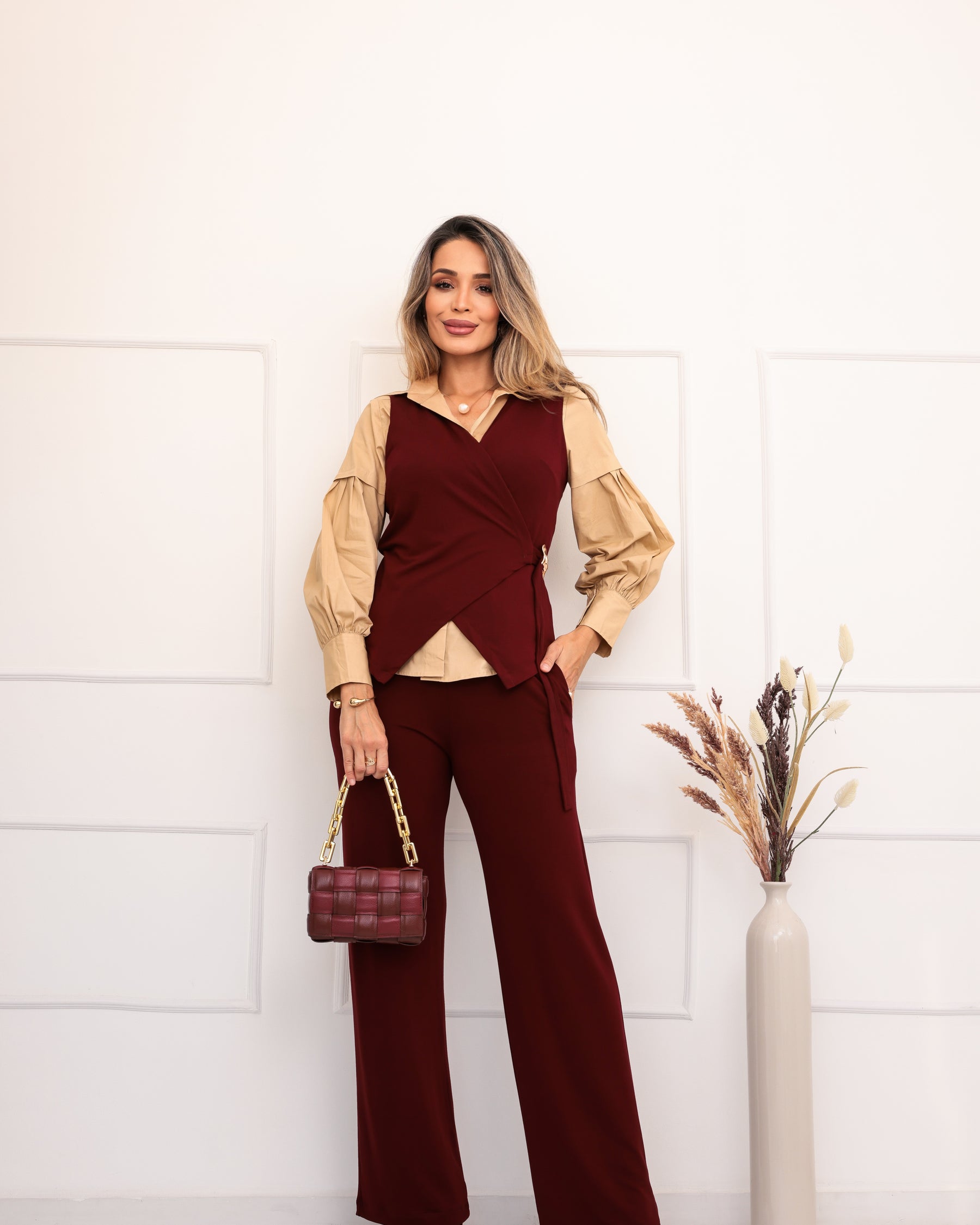 Conjunto Jasmine - Marsala
