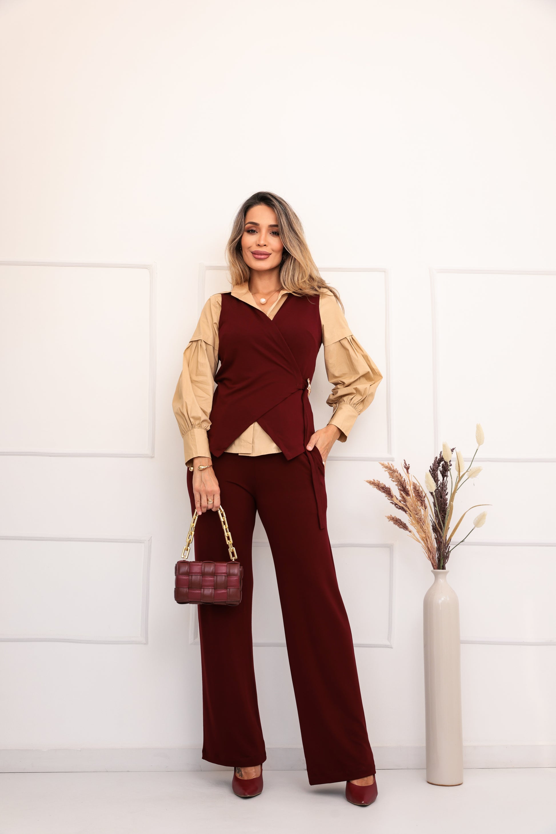 Conjunto Jasmine - Marsala