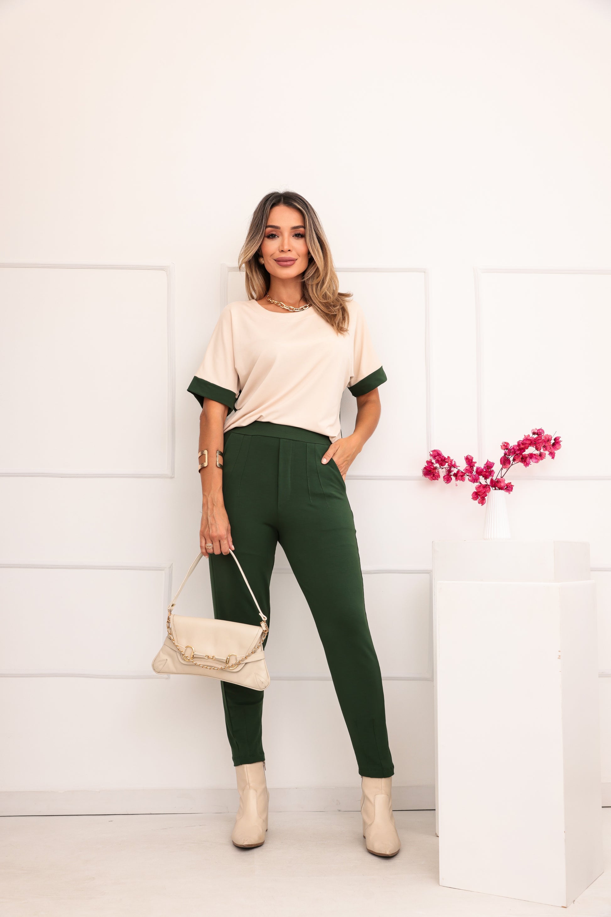 Conjunto Lazúli - Verde Musgo