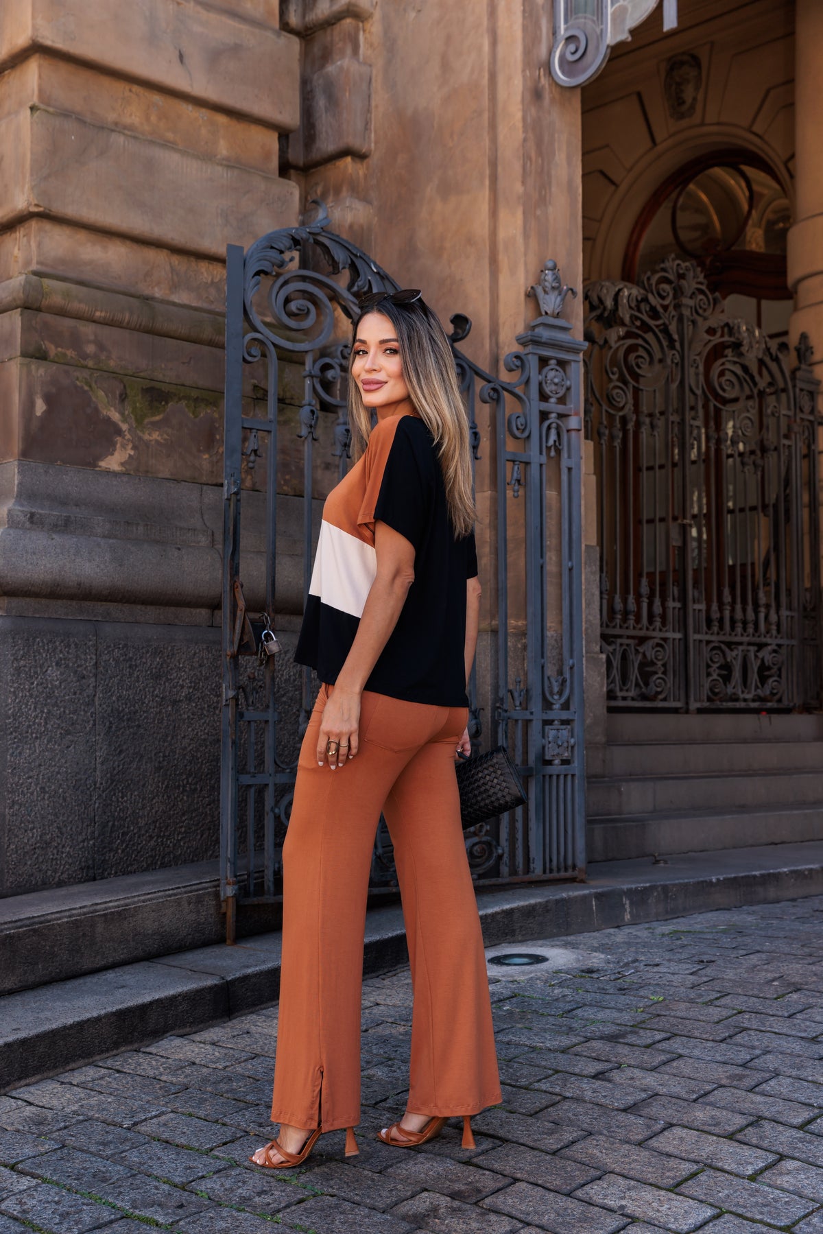 Conjunto Le Ville - Caramelo