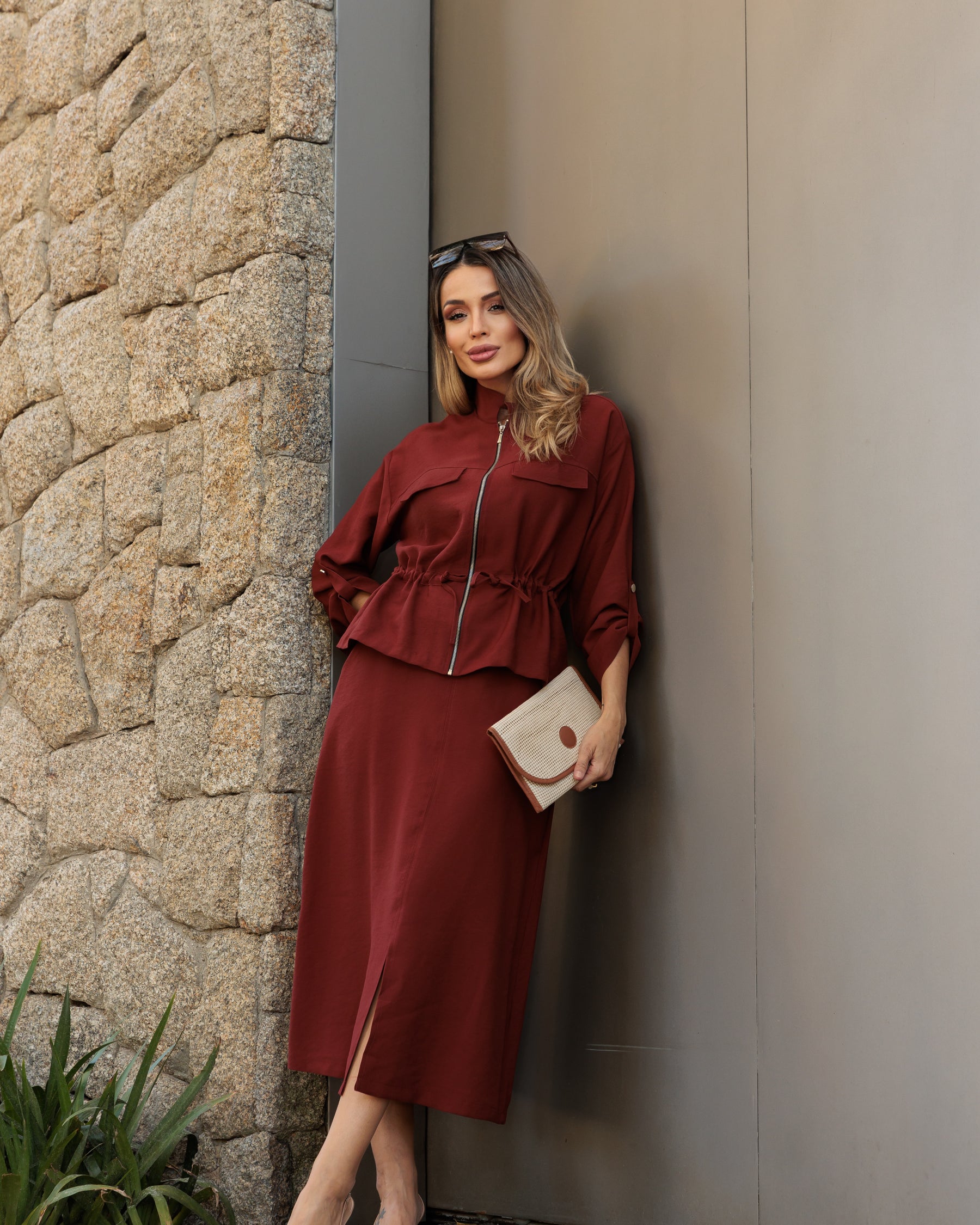 Conjunto Lua - Terracota