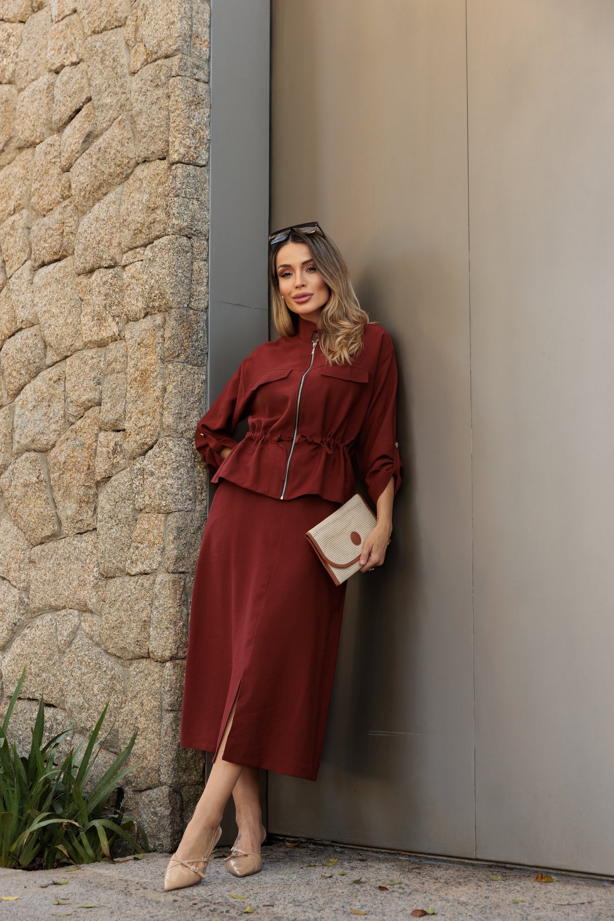 Conjunto Lua - Terracota