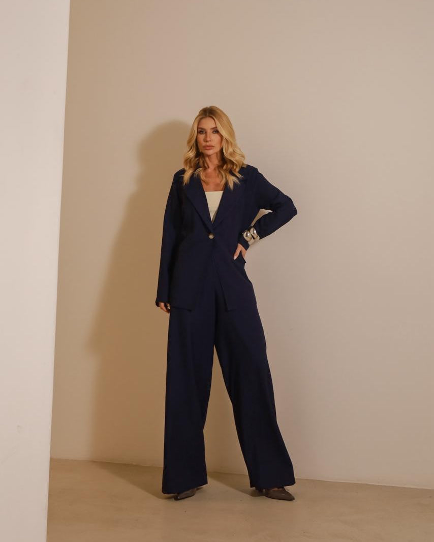 Conjunto Lunna - Azul Marinho