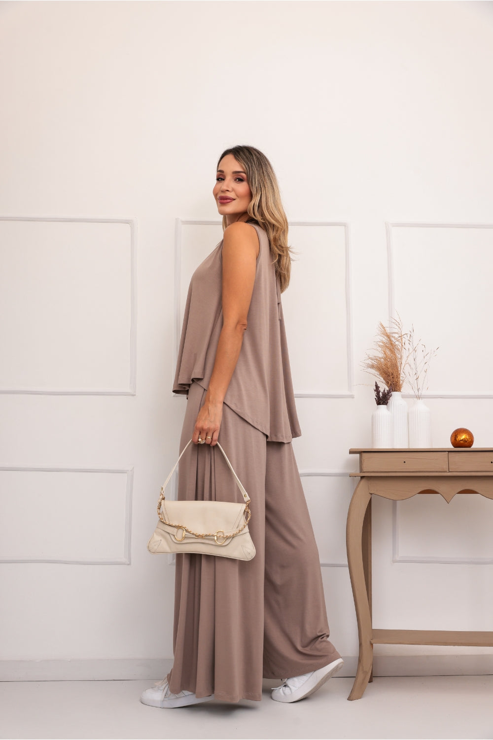 Conjunto Lyra - Bege