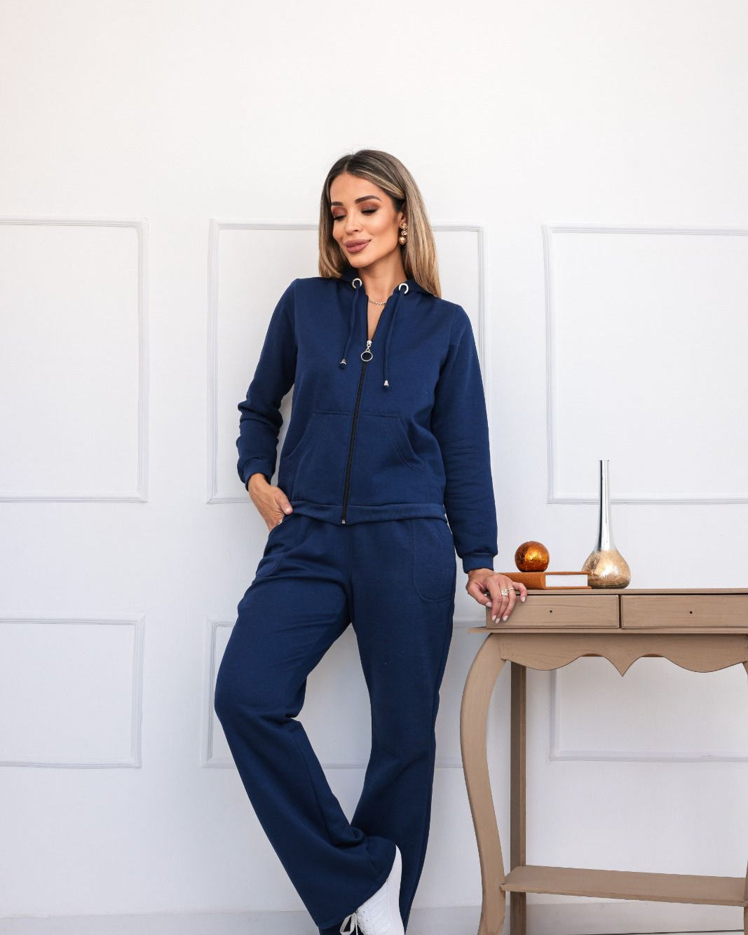 Conjunto Naomi - Azul Marinho