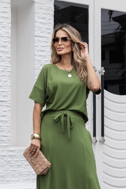 Conjunto New Astúrias - Verde Musgo