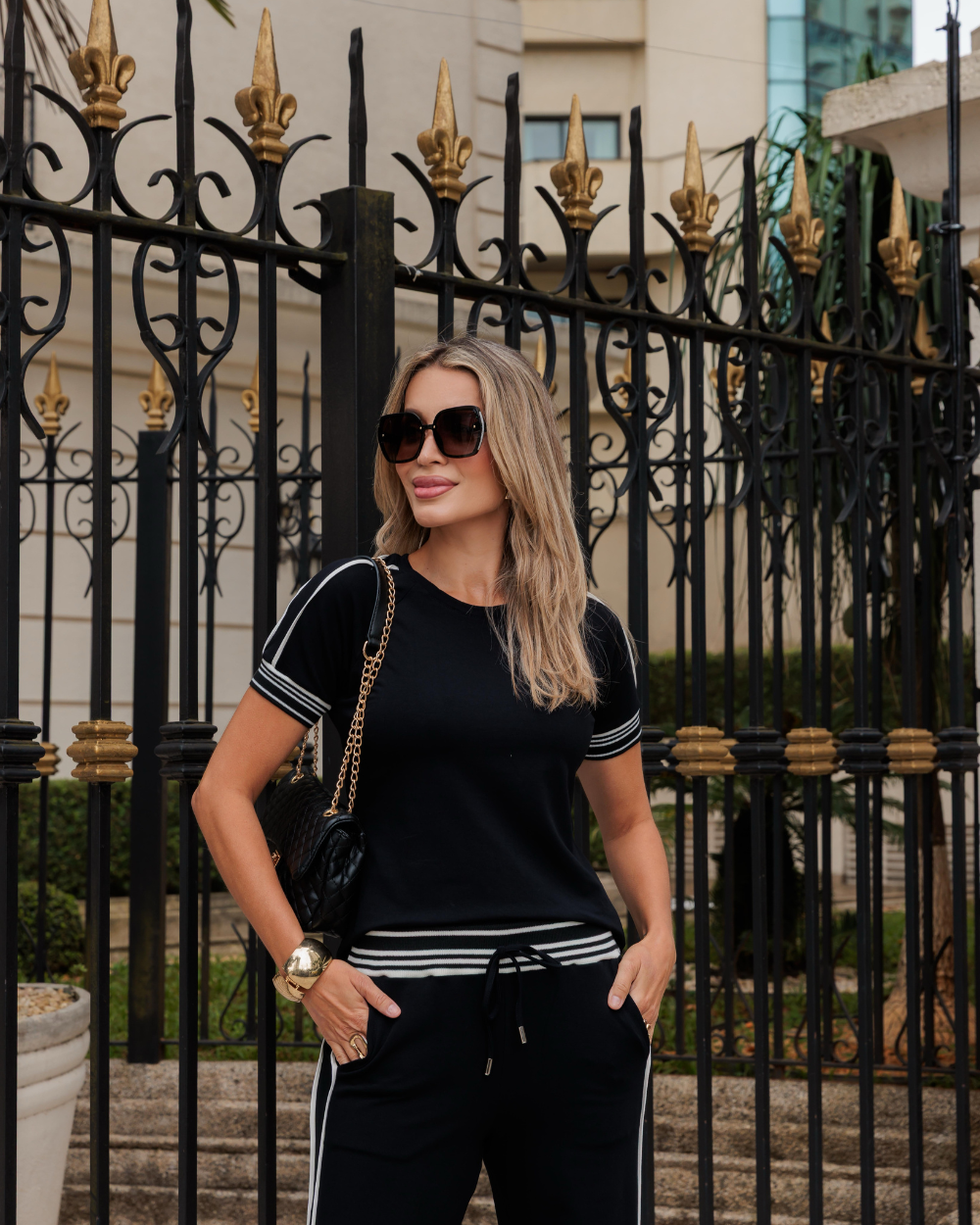Conjunto New Hollywood - Preto