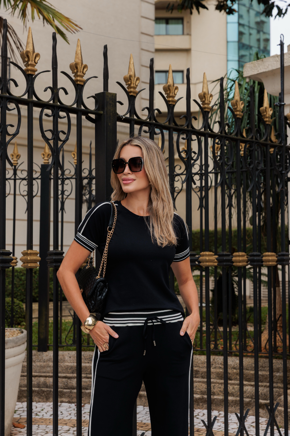 Conjunto New Hollywood - Preto