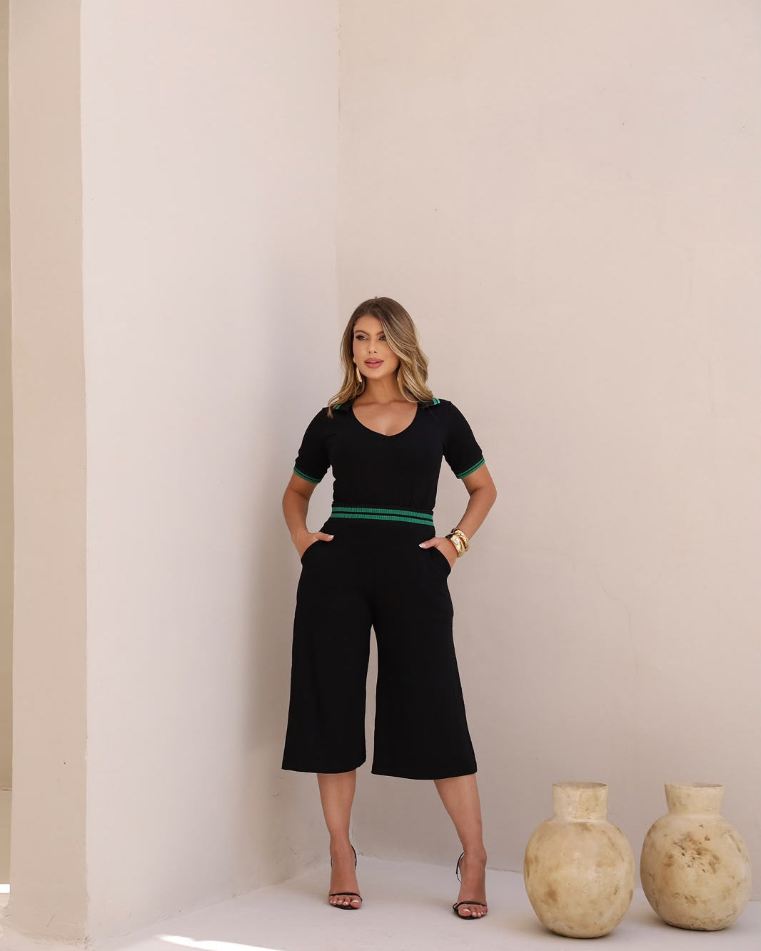 Conjunto Panthacour Avelar - Preto