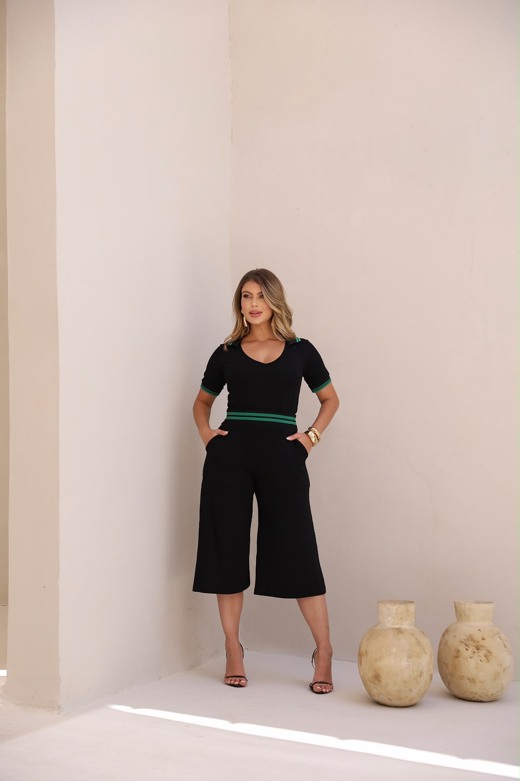 Conjunto Panthacour Avelar - Preto