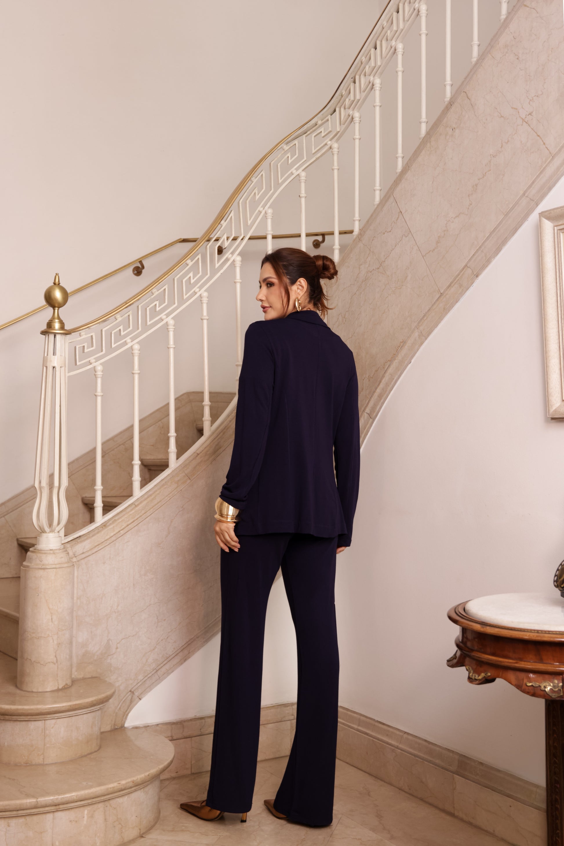 Conjunto Provence - Azul Marinho