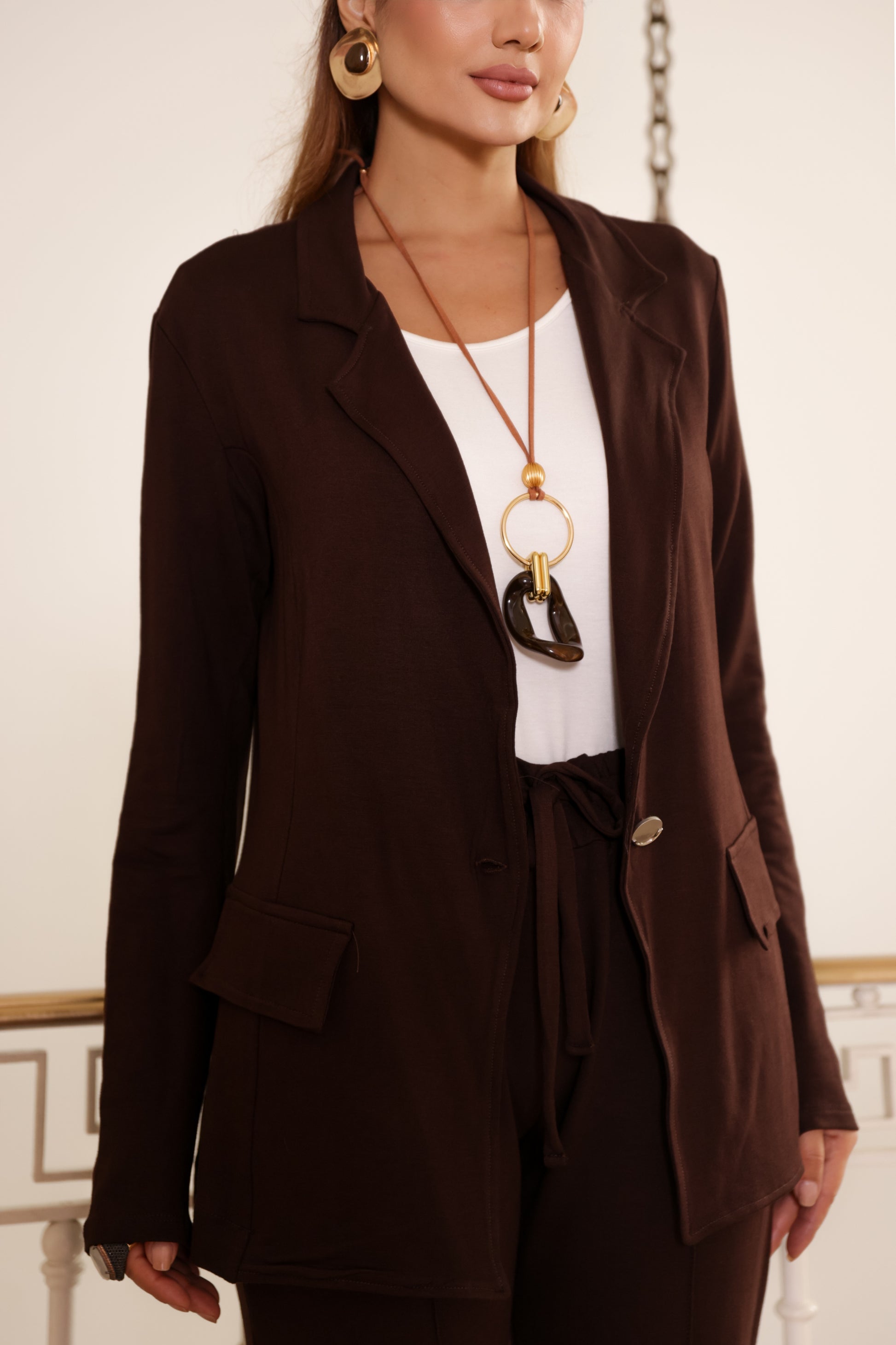 Conjunto Provence - Marrom