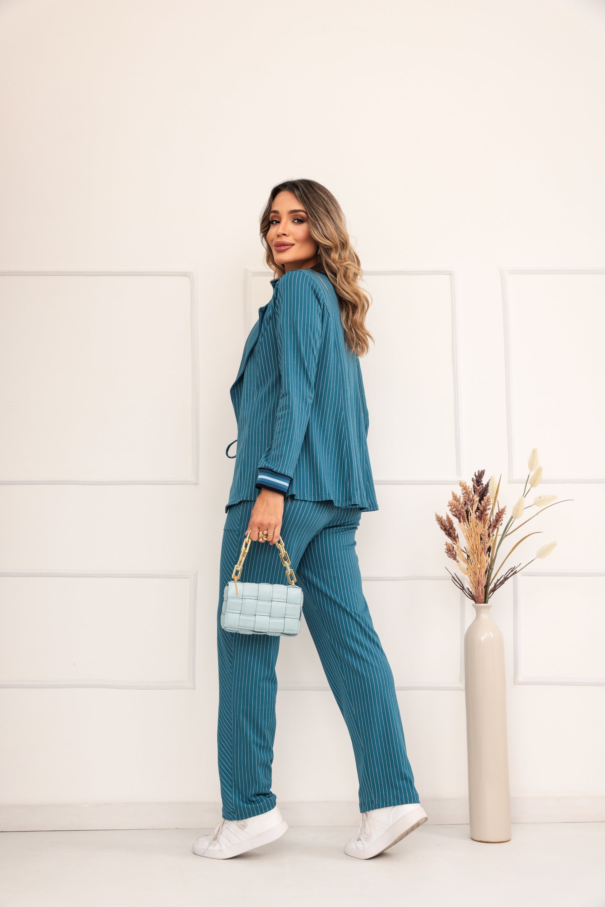 Conjunto Risca de Giz - Azul Blue