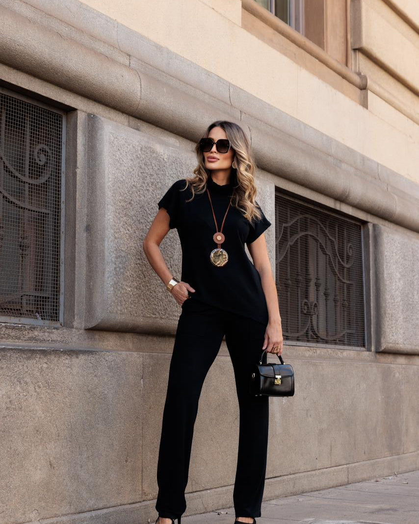 Conjunto Saoko - Preto