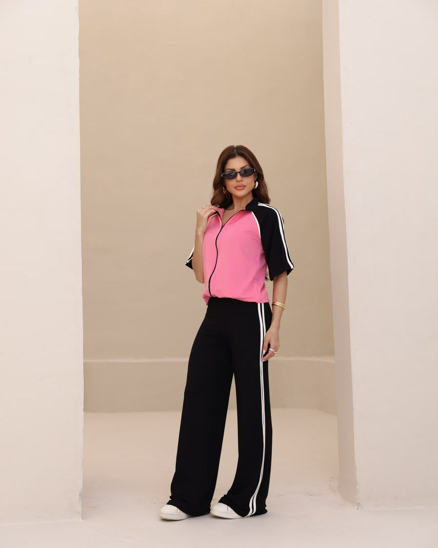 Conjunto Sensação - Rosa/Preto
