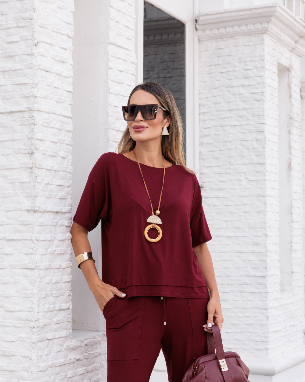 Conjunto Soft Confy - Marsala
