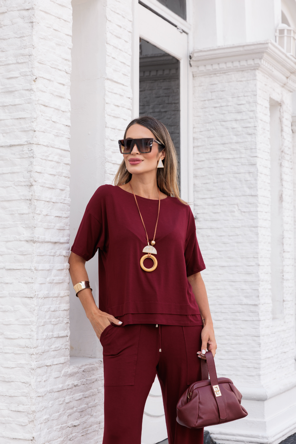 Conjunto Soft Confy - Marsala