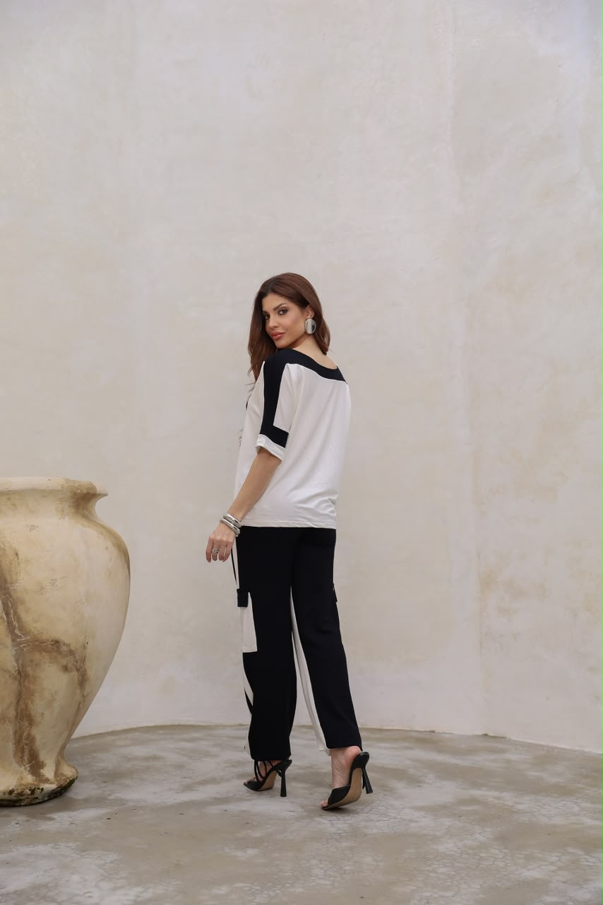 Conjunto Spencer - Preto/Off