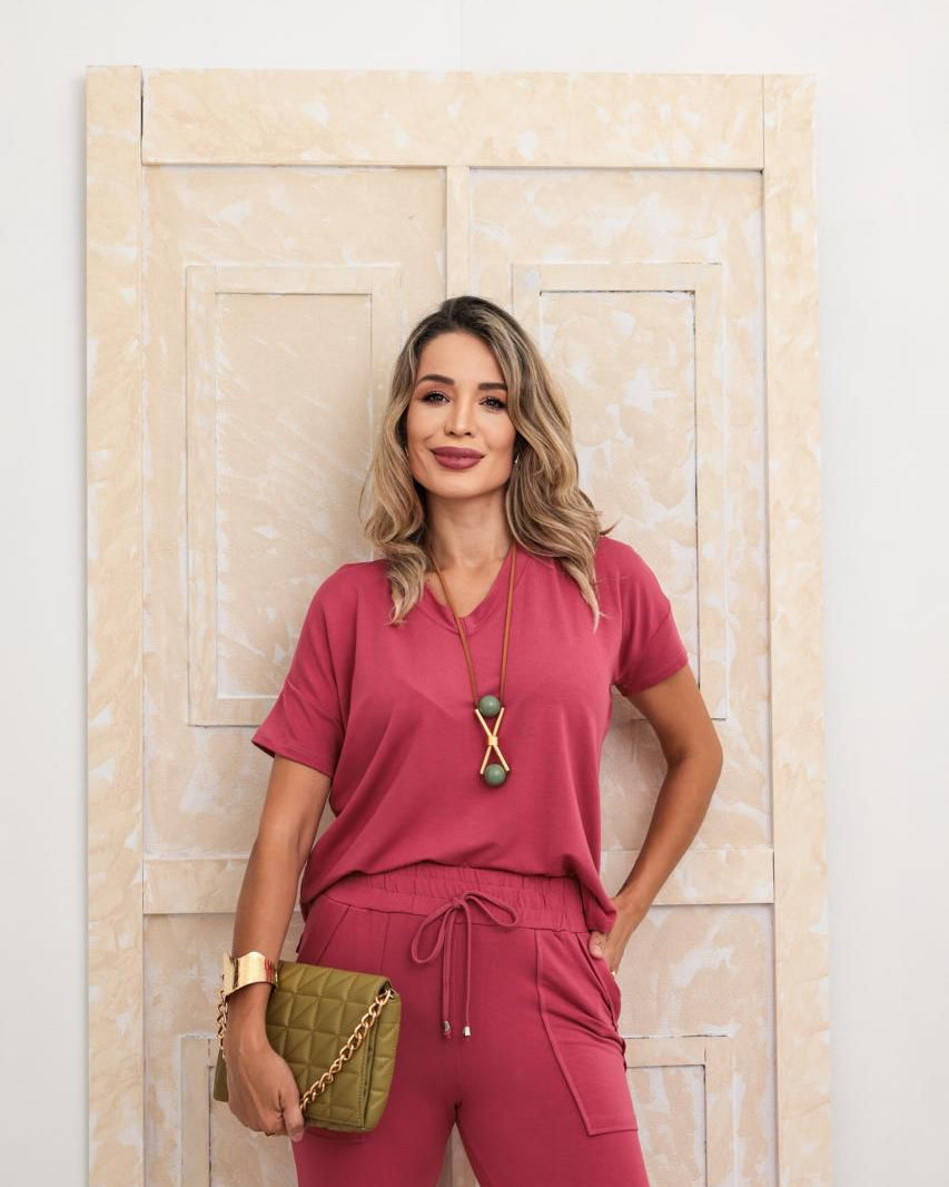 Conjunto Style - Rosê
