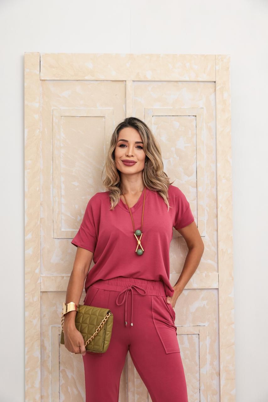 Conjunto Style - Rosê