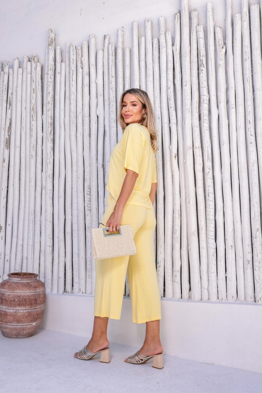 Conjunto Summer - Amarelo