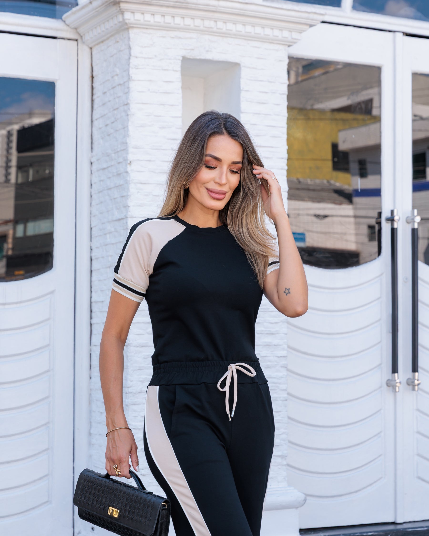 Conjunto Trevo - Preto