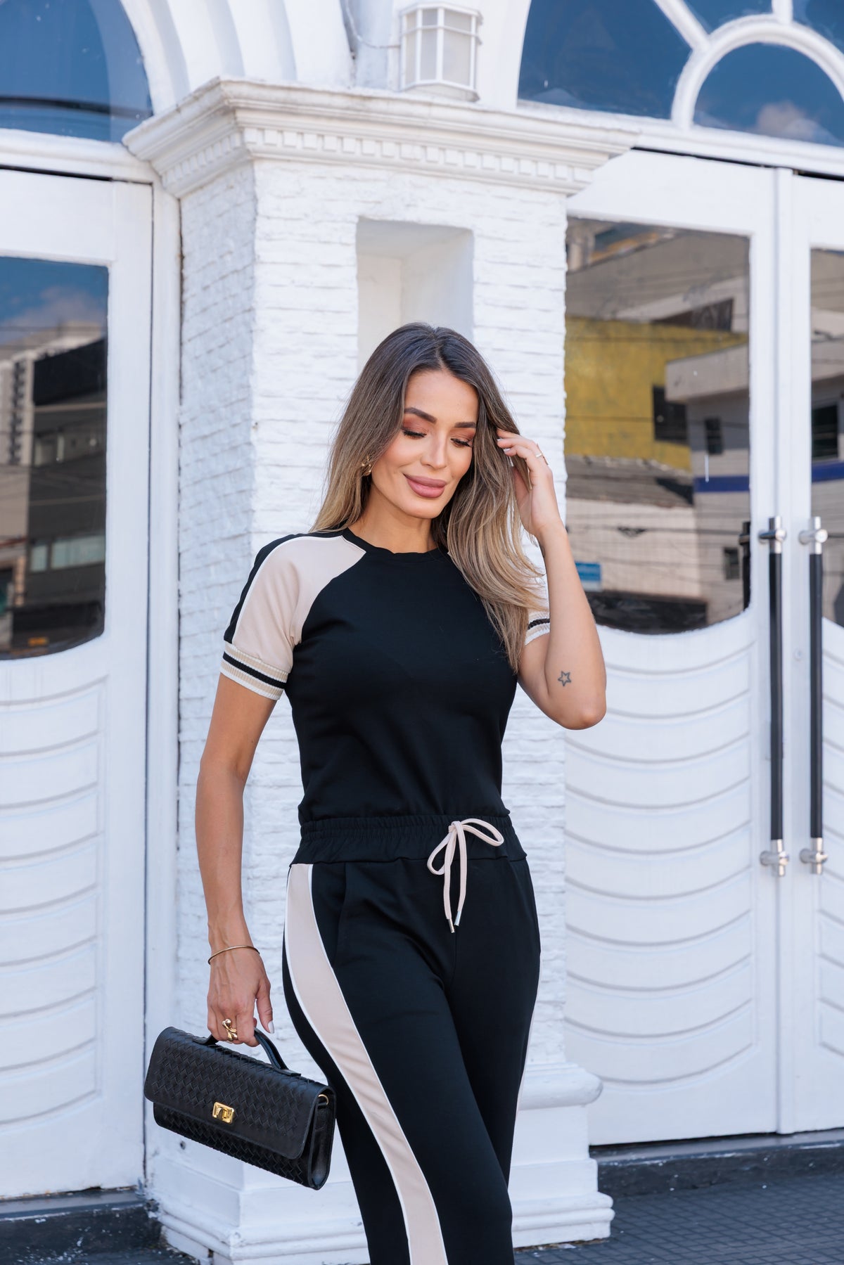 Conjunto Trevo - Preto