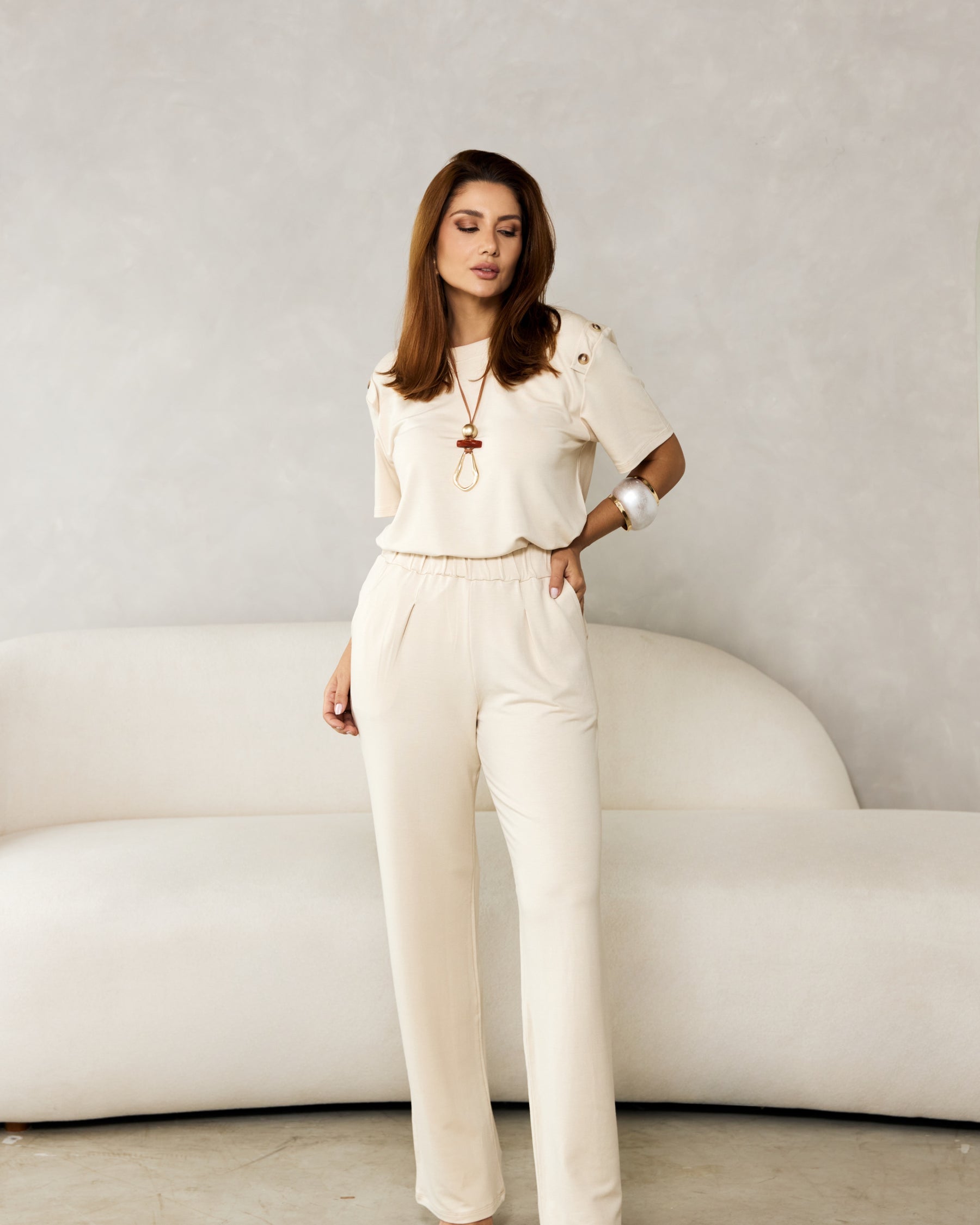Conjunto Unique - Bege