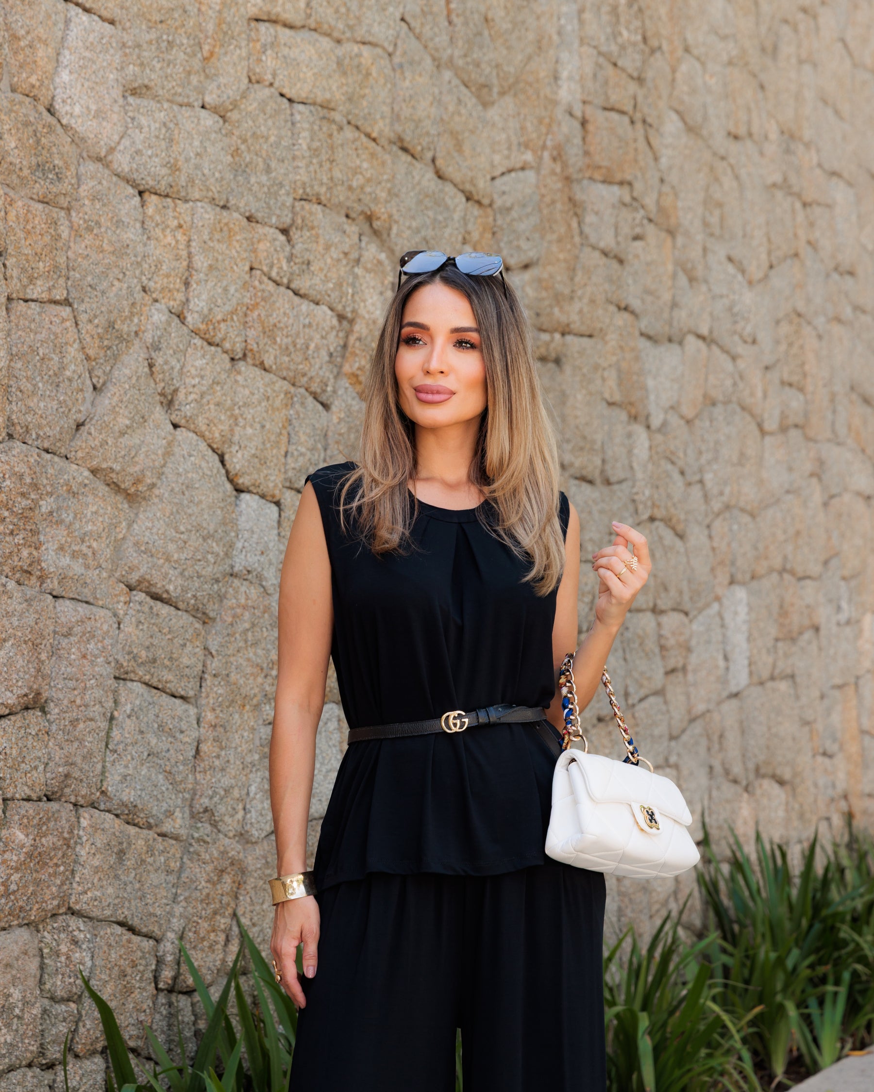 Conjunto Veneza - Preto