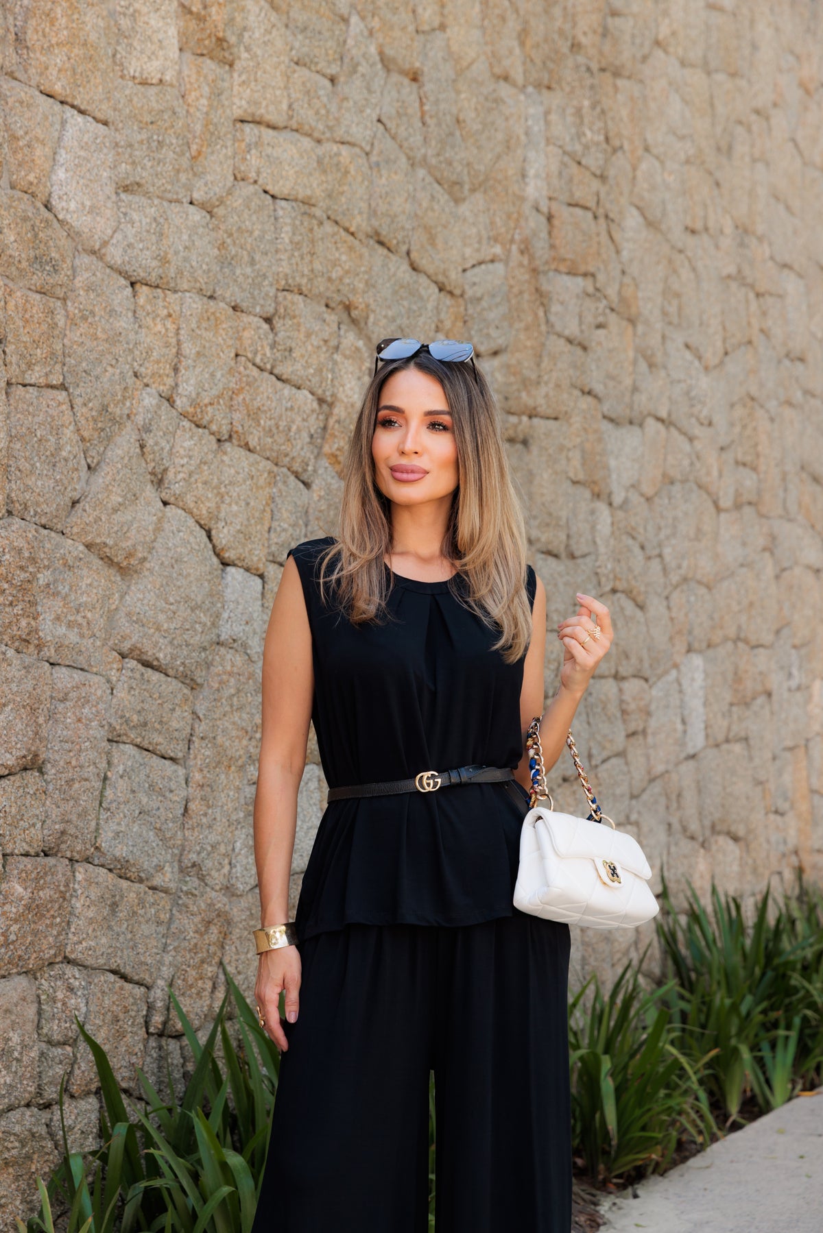 Conjunto Veneza - Preto