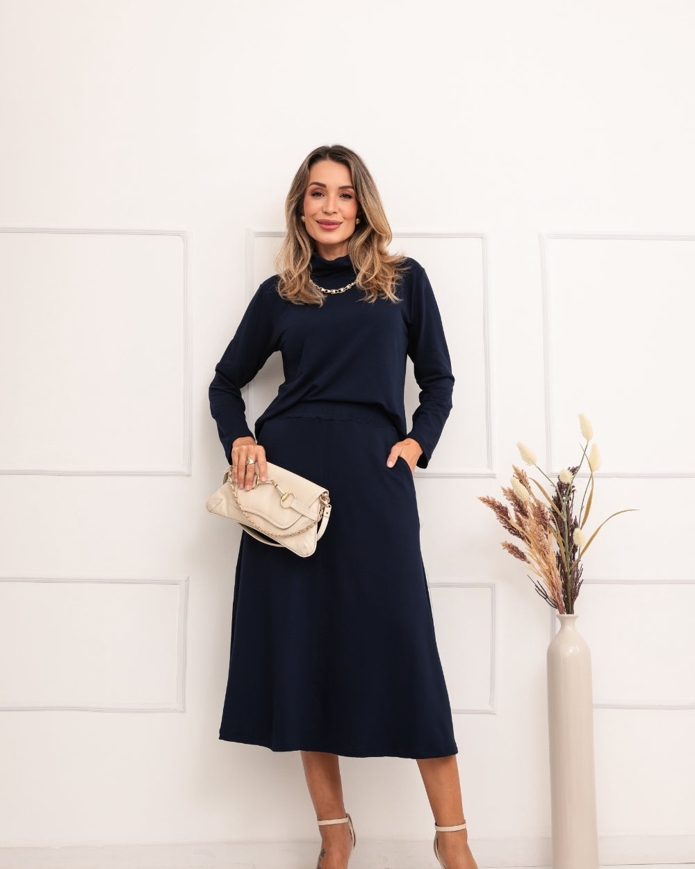 Conjunto Winter - Azul Marinho