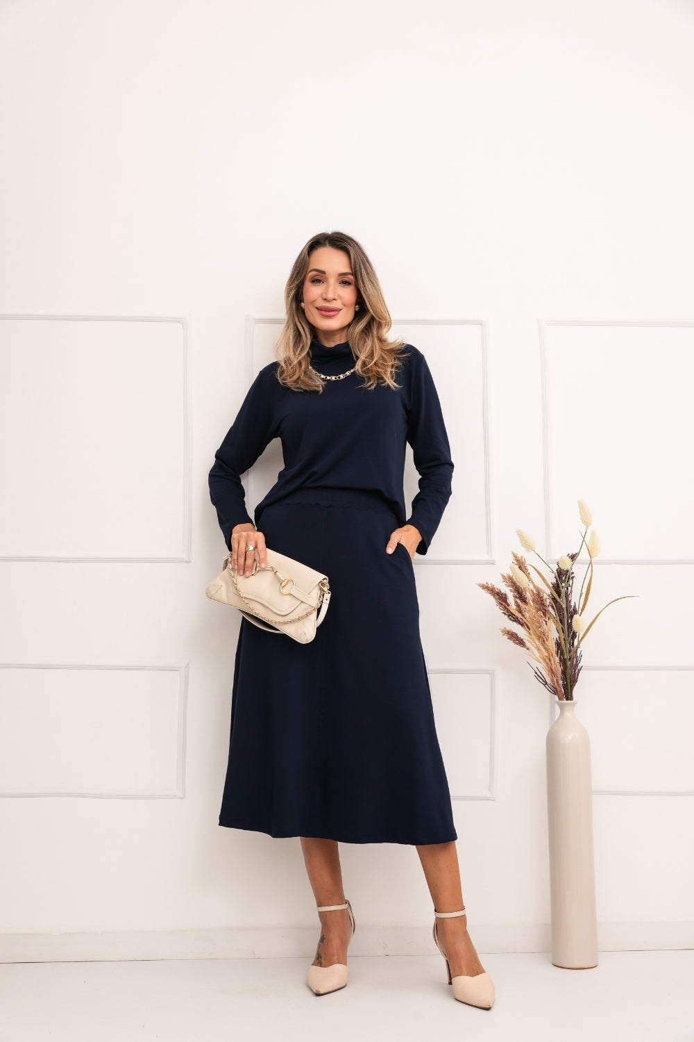 Conjunto Winter - Azul Marinho