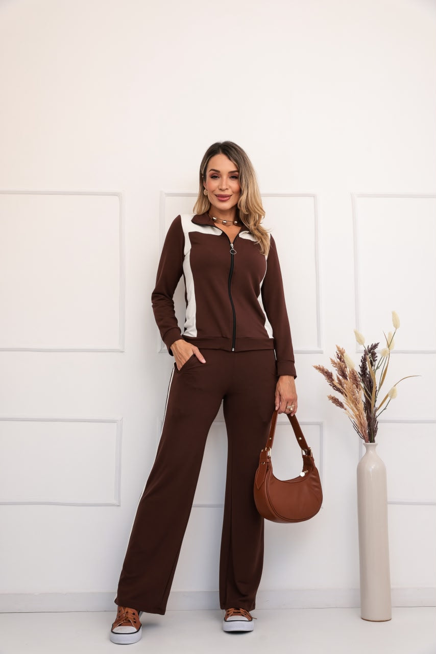 Conjunto Eleven - Marrom