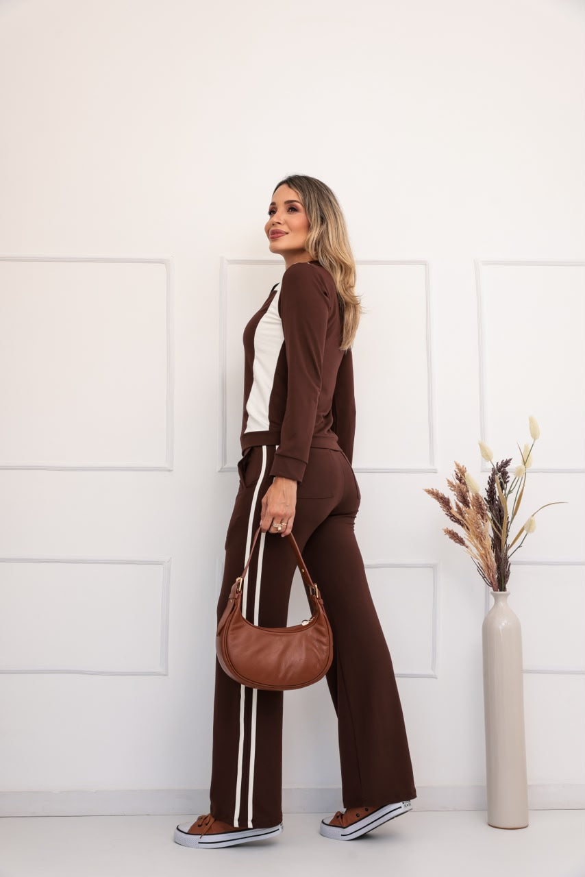 Conjunto Eleven - Marrom