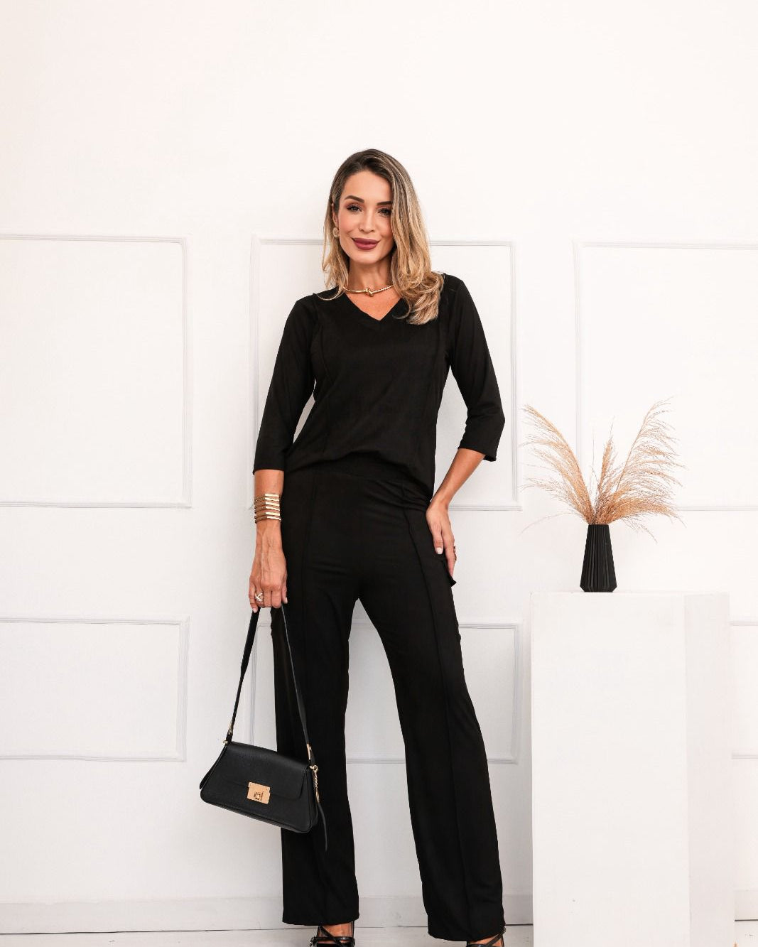 Conjunto Filler - Preto