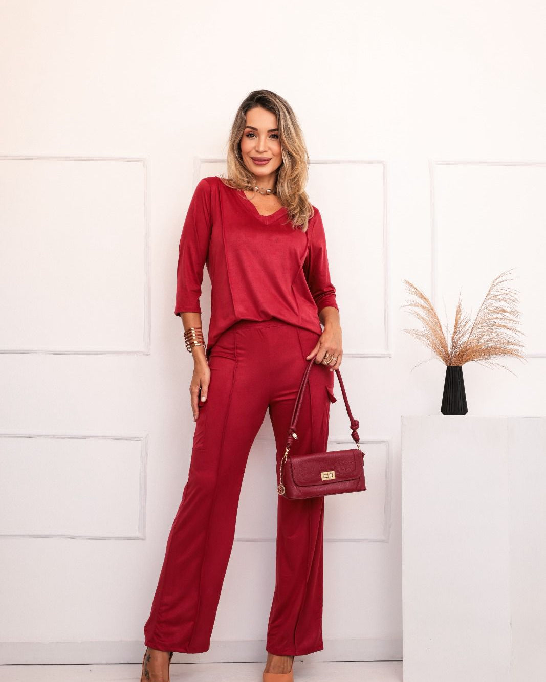 Conjunto Filler - Vermelho