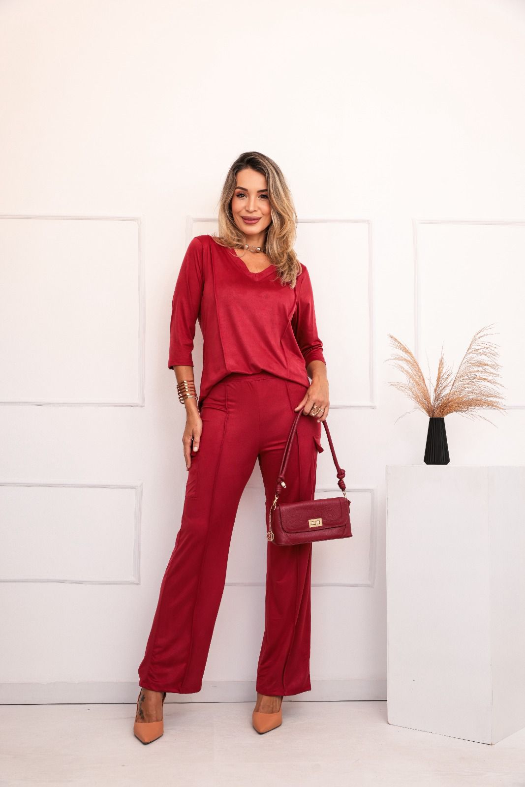 Conjunto Filler - Vermelho