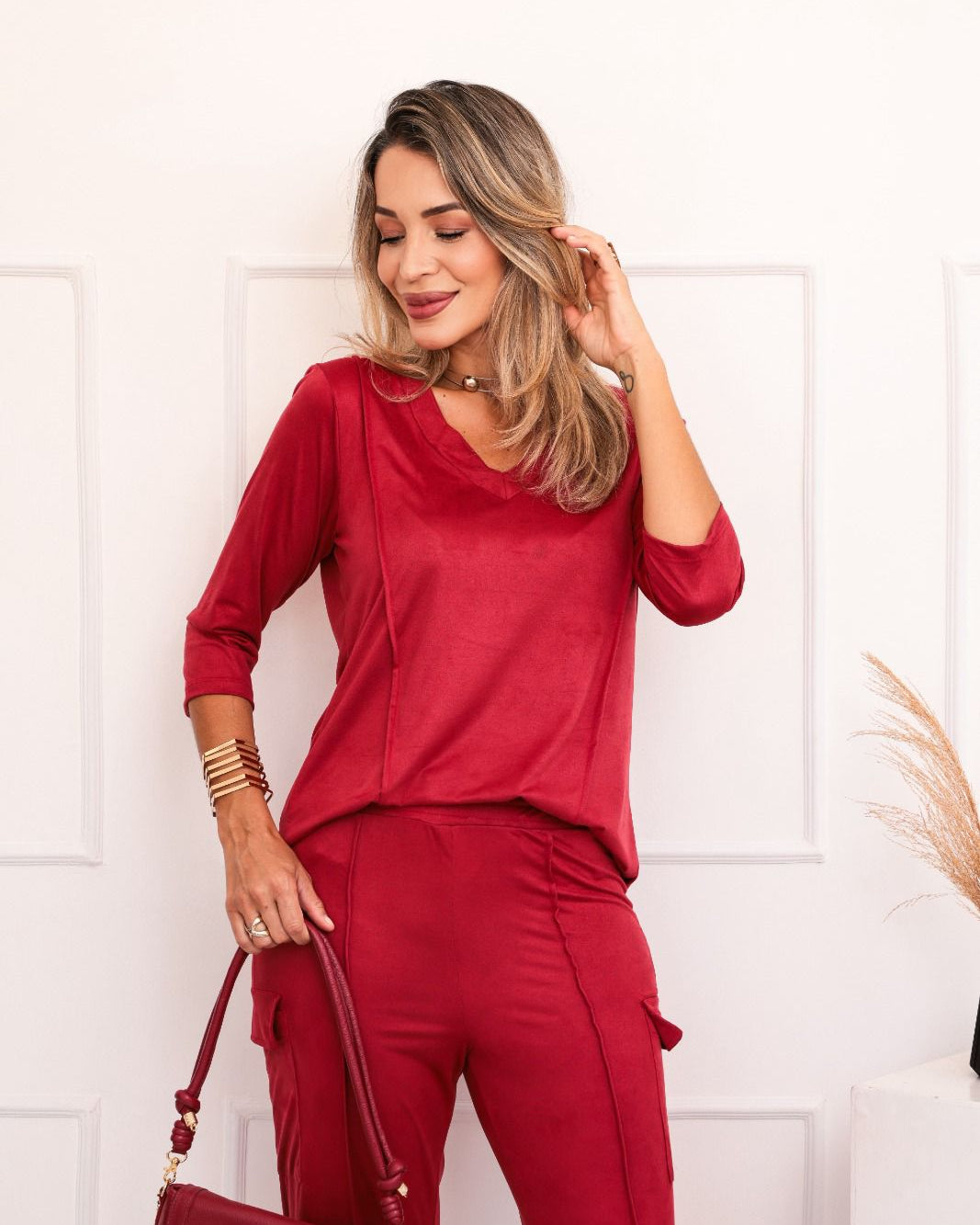Conjunto Filler - Vermelho