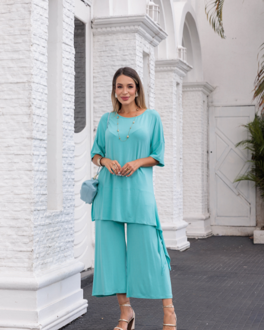 Conjunto Ravello - Azul Maris